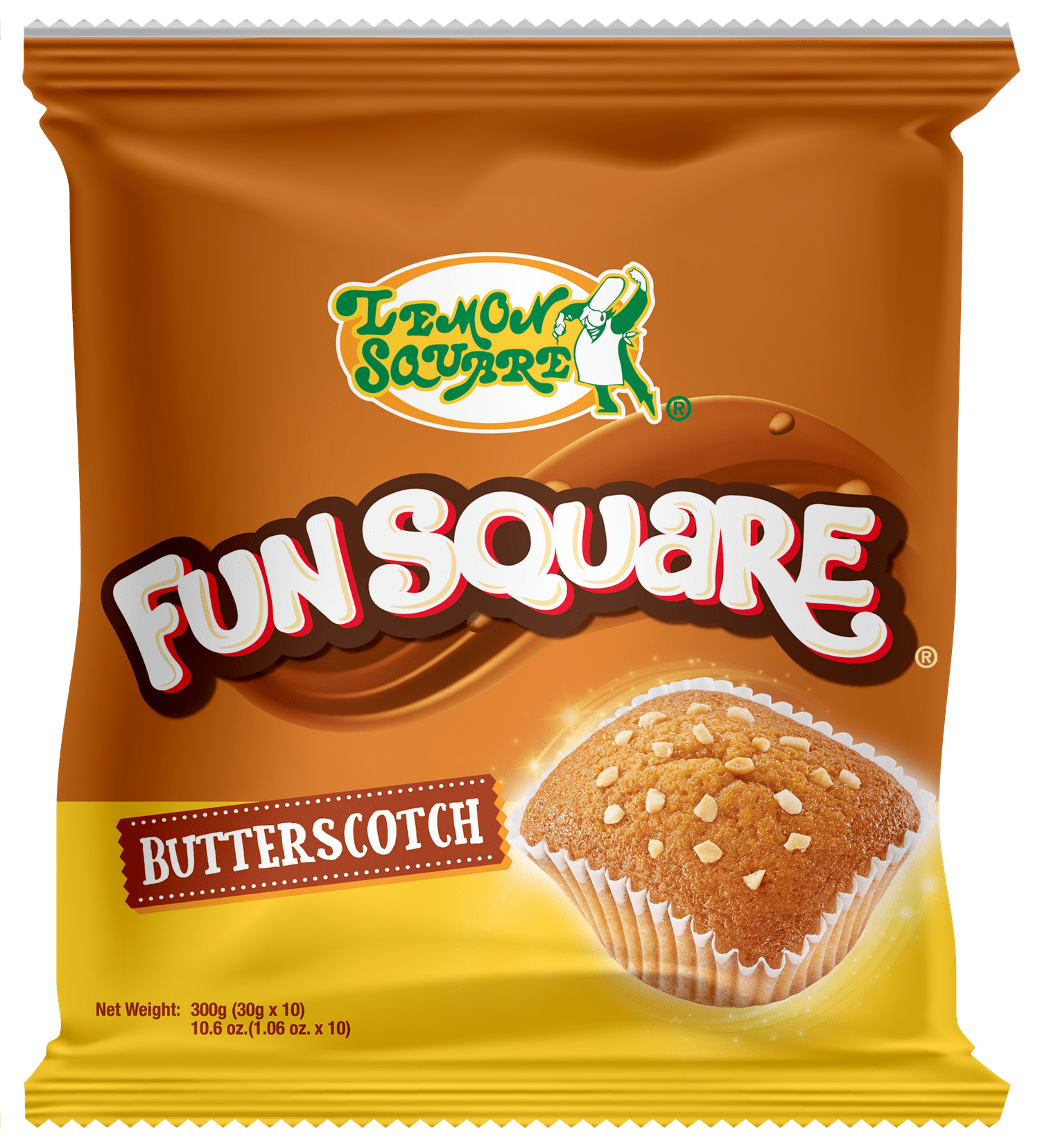 Lemon Square Fun Square Butterscotch Outer