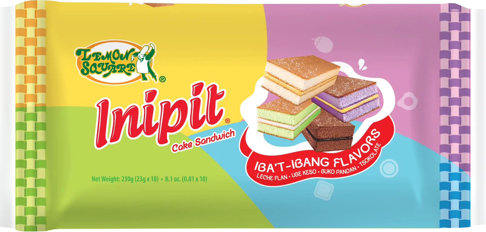 Lemon Square Inipit Assorted Outer