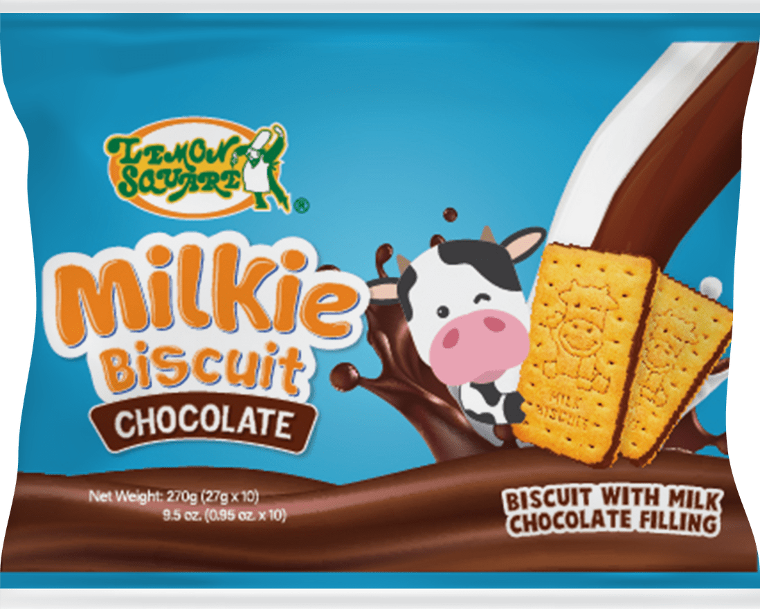 Lemon Square Milkie Biscuits Chocolate Outer